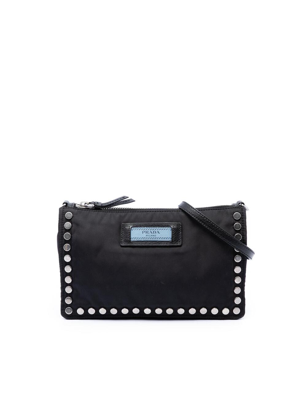 Prada Tessuto Studded Etiquette #325702P67B